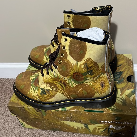 Dr. Martens Shoes Dr Martens 46 The National Gallery Sunflowers